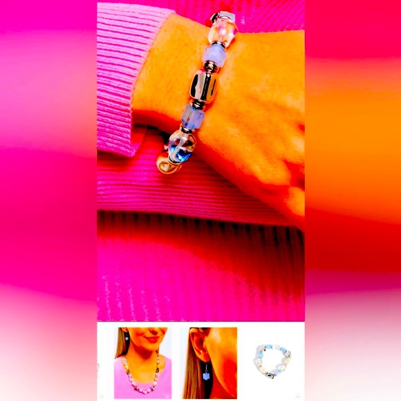 🩵🤍🩵 “COMPLETE LOOK BLUE BUNDLE PACK” ~ PAPARAZZI ❗️🩵🤍🩵 - Picture 7 of 8